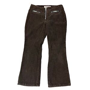 Vintage Americana Blues Jeans Work Union Made 100% Cotton Cropped Corduroy Pants